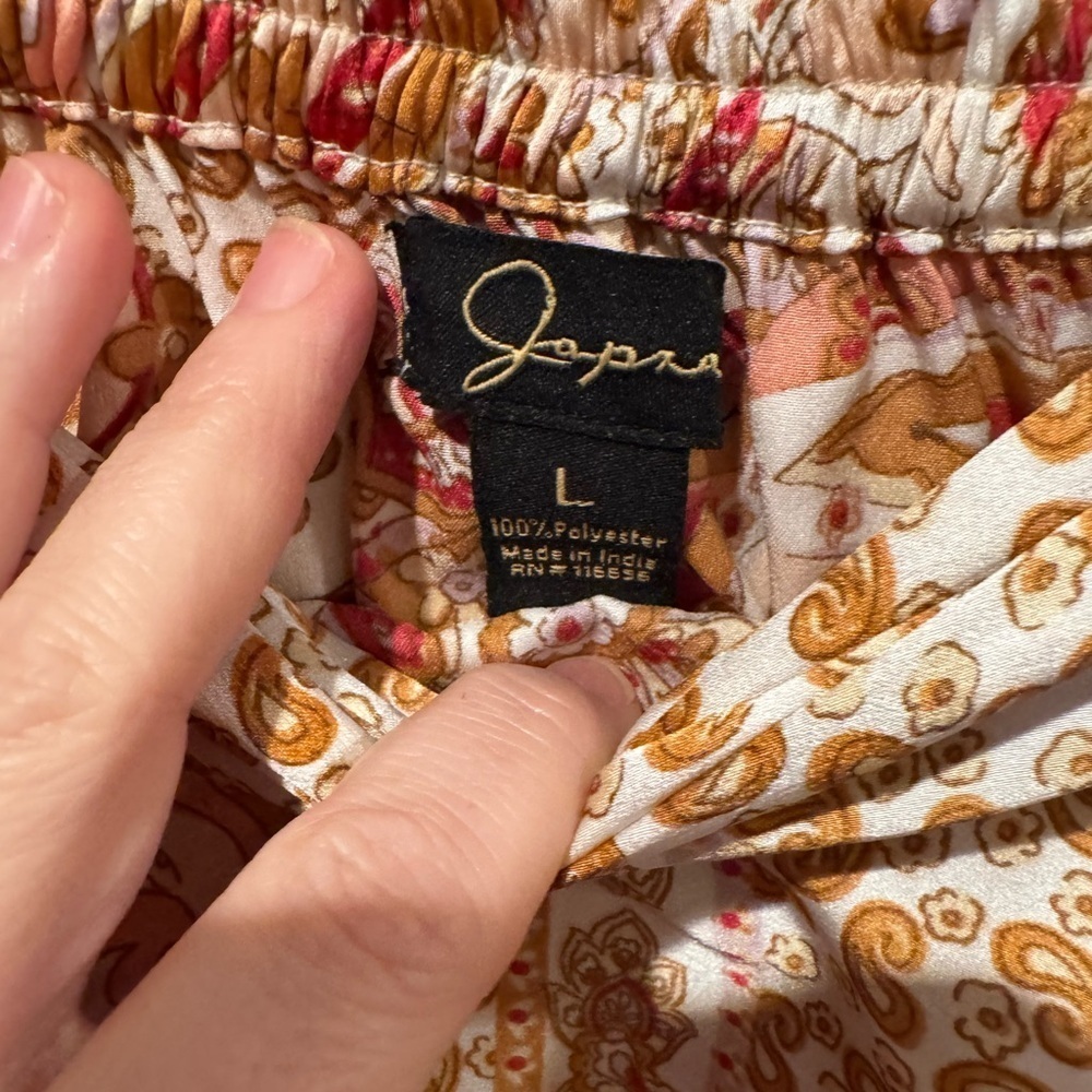 Japna paisley faux wrap skirt - Picture 4 of 5